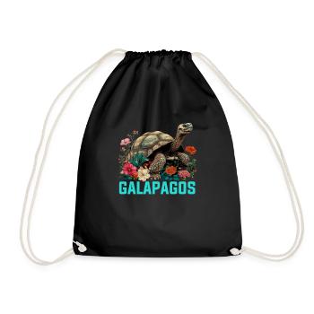 Galapagos Islands, ecuador Galapagos - Drawstring Bag - black - Front