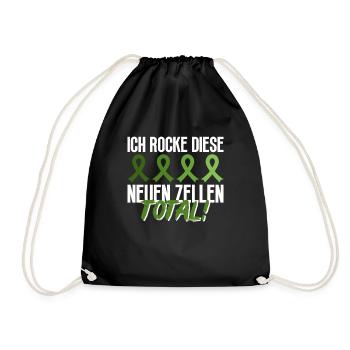 Stem Cells Stem Cell Therapy Stem Cell Donation - Drawstring Bag - black - Front