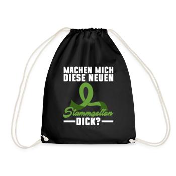 Stem Cells Stem Cell Therapy Stem Cell Donation - Drawstring Bag - black - Front