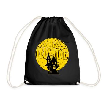Chemise d’Halloween, mort à l’intérieur du cratère lunaire hanté - Sac de sport léger - noir - Devant
