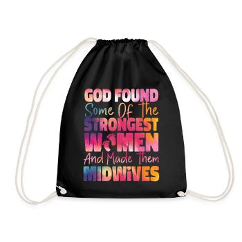 Infirmière Sage-femme Accoucheuse Faith - Sac de sport léger - noir - Devant