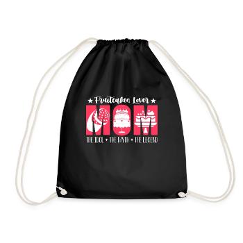 Fruitcakes Lover Mom The Idol The Myth Fruitcake - Drawstring Bag - black - Front