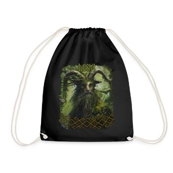 Slawische Mythologie Leshy Pagan Pantheon Festival - Turnbeutel - Schwarz - Vorne