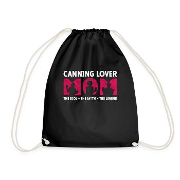 Amant de la mise en conserve maman l’idole le mythe saison de la mise en conserve - Sac de sport léger - noir - Devant