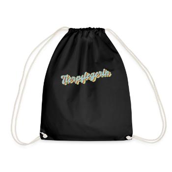 Animal hôte Graduation cadeau Zookeeper - Sac de sport léger - noir - Devant