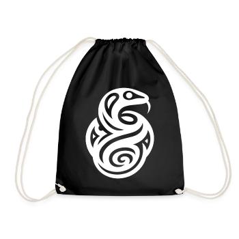 Serpent zodiaque amérindien - Sac de sport léger - noir - Devant