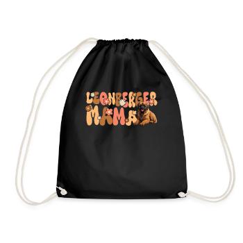 Leonberg Groovy Leonberger Maman - Sac de sport léger - noir - Devant