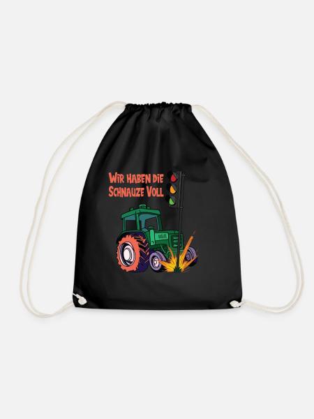 Die Ampel muss weg! Wir haben die Schnauze voll! - Turnbeutel - Schwarz