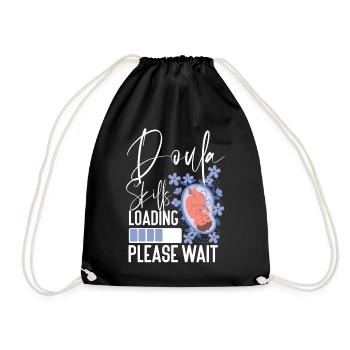 Doula Travailleuse à la naissance Doula étudiante - Sac de sport léger - noir - Devant