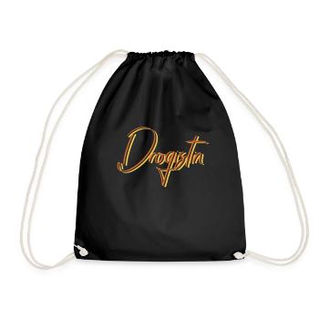 Apotheker Abschluss-Geschenk Drogistin - Turnbeutel - Schwarz - Vorne