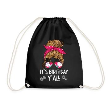 Nurse Midwife Birth Worker - Drawstring Bag - black - Front