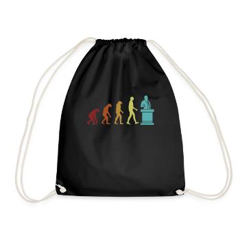 Avocat Évolution Conseiller juridique Procureur général - Sac de sport léger - noir - Devant