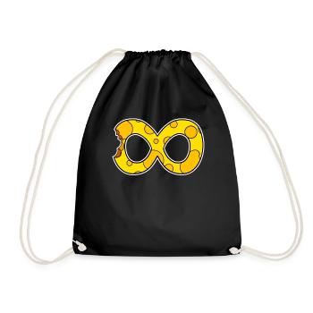 Fromage Infinite Smbol - Sac de sport léger - noir - Devant
