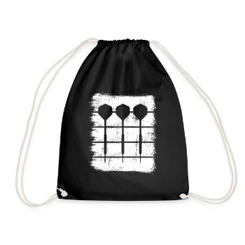 Darts - Drawstring Bag - black - Front