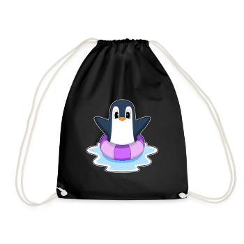 Été de la piscine Penguin - Sac de sport léger - noir - Devant