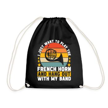Cor Cuivres - Sac de sport léger - noir - Devant