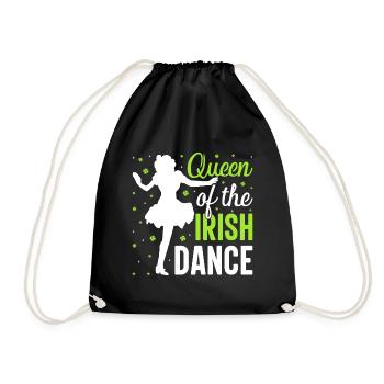 Danse irlandaise Danse irlandaise - Sac de sport léger - noir - Devant