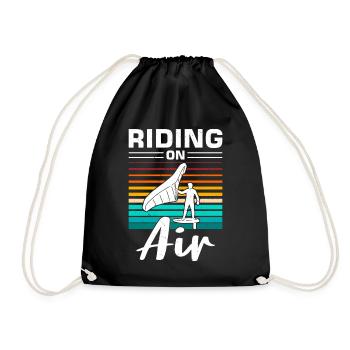 Wingsurfing Foil Wing Wing Boarding Wing Foiling - Turnbeutel - Schwarz - Vorne