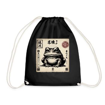 Classic Silhouette Animal Lover Pet Owner - Drawstring Bag - black - Front