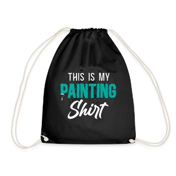 House Painter Decorator This Is My - Turnbeutel - Schwarz - Vorne