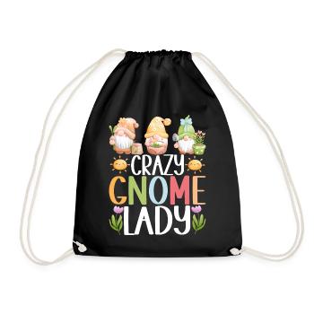 Nains de jardin Jardinage - Sac de sport léger - noir - Devant