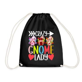 Nains de jardin Jardinage - Sac de sport léger - noir - Devant