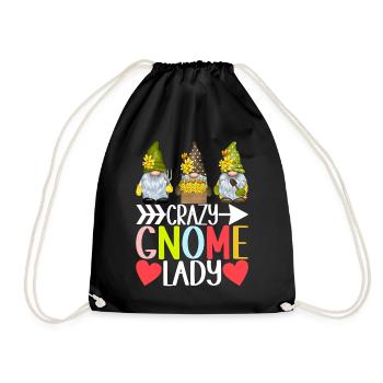 Nains de jardin Jardinage - Sac de sport léger - noir - Devant