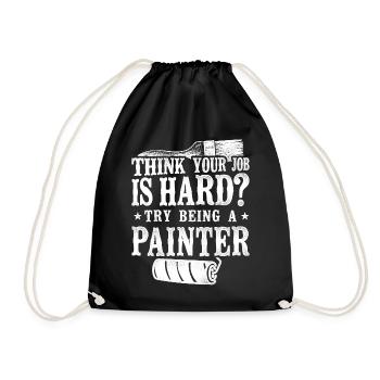House Painter Decorator Think Your - Turnbeutel - Schwarz - Vorne
