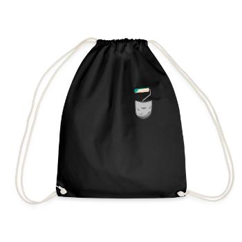 Poche de décorateur de peintre en bâtiment - Sac de sport léger - noir - Devant