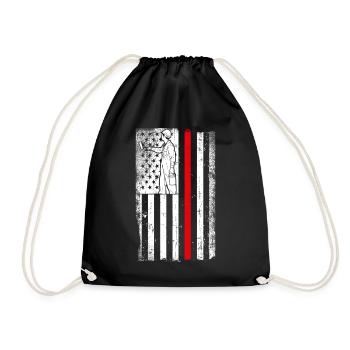House Painter Decorator American - Drawstring Bag - black - Front