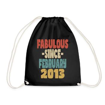 Fabuleux Février 2013 - Sac de sport léger - noir - Devant