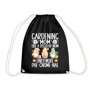 Nains de jardin Jardinage - Sac de sport léger - noir - Devant
