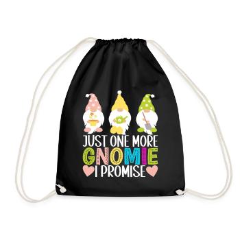 Nains de jardin Jardinage - Sac de sport léger - noir - Devant