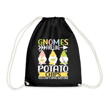 Nains de jardin Jardinage - Sac de sport léger - noir - Devant