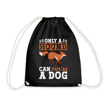 Renard Chasse Cadeaux Chien De Chasse - Sac de sport léger - noir - Devant