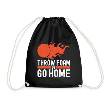 Dodgeball Dodgeball - Drawstring Bag - black - Front