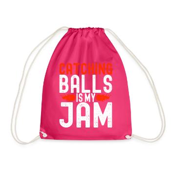 Ballon chasseur Ballon chasseur - Sac de sport léger - fuchsia - Devant