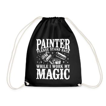 House Painter Decorator Painter - Turnbeutel - Schwarz - Vorne