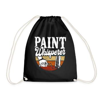 House Painter Decorator The Paint - Turnbeutel - Schwarz - Vorne