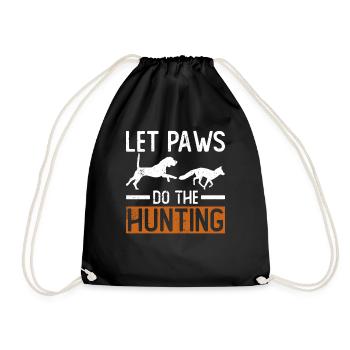 Renard Chasse Cadeaux Chien De Chasse - Sac de sport léger - noir - Devant