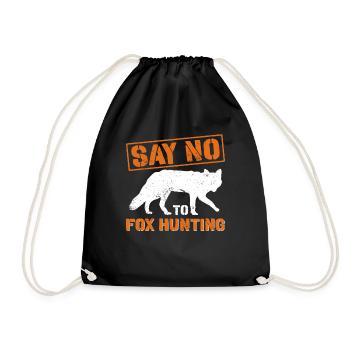 Accessoires de chasse anti-renards - Sac de sport léger - noir - Devant