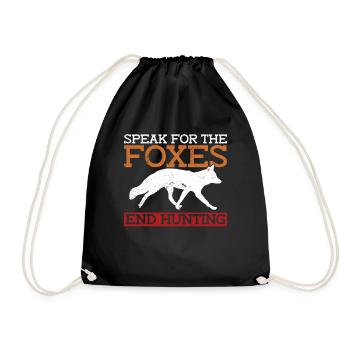 Accessoires de chasse anti-renards - Sac de sport léger - noir - Devant