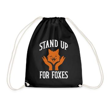 Accessoires de chasse anti-renards - Sac de sport léger - noir - Devant