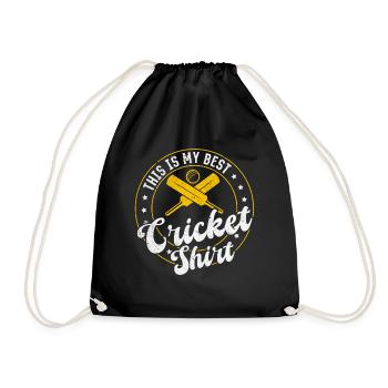 C’est ma meilleure chemise de cricket Cricket Sport Cricke - Sac de sport léger - noir - Devant