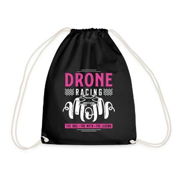 Drone Racing Lover Maman L’Idole La Machine De Course - Sac de sport léger - noir - Devant