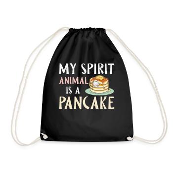 Pancake Lover Kids My Spirit - Drawstring Bag - black - Front