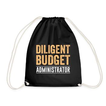 Business Administration Business Administration Office - Drawstring Bag - black - Front