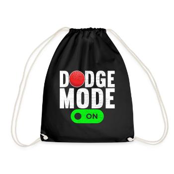 Dodgeball Dodgeball - Drawstring Bag - black - Front