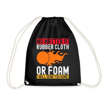 Dodgeball Dodgeball - Drawstring Bag - black - Front