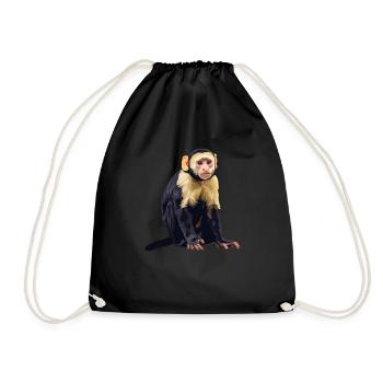 Capuchin monkey whisperer - Turnbeutel - Schwarz - Vorne